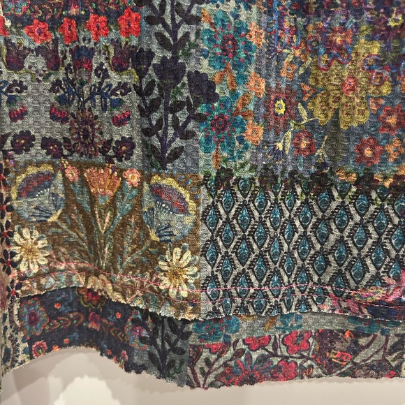 Natural Life Colorful Patchwork Long Sleeve Top - Picture 4 of 9